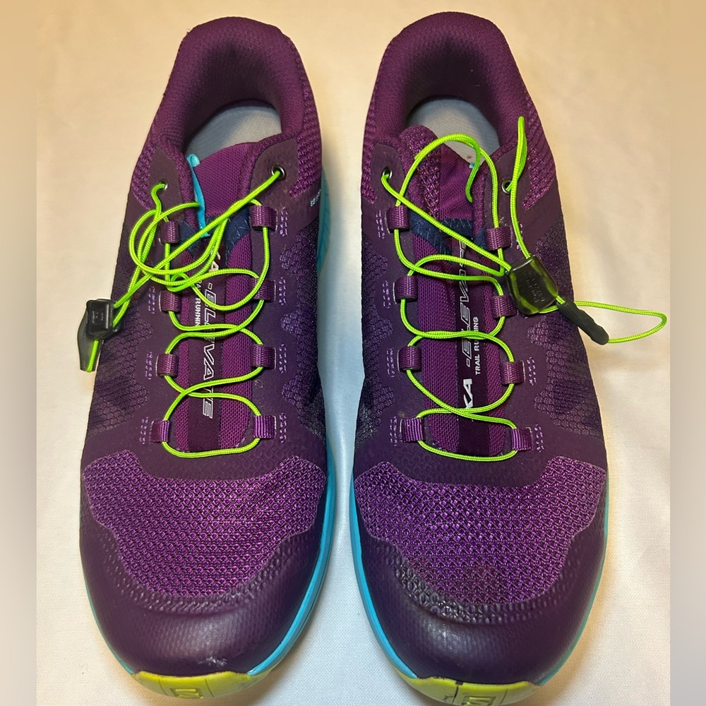 Like New Salomon XA Elevate Trail Running Purple Sneakers Women’s, Size 11 - Picture 8 of 14